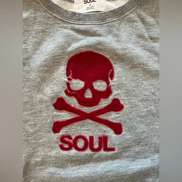 Soulcycle sweatshirt grey size S - Picture 3 of 4